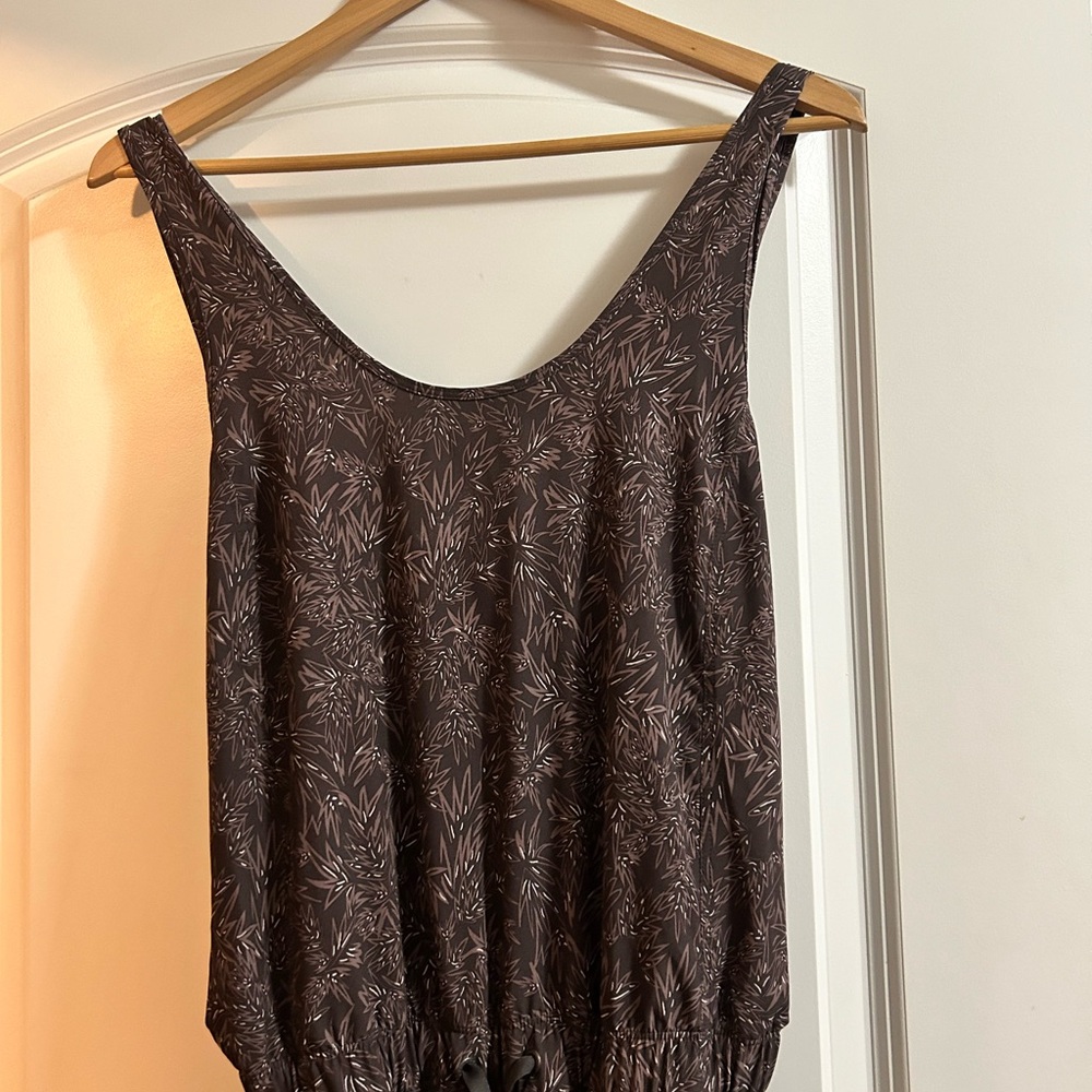 Patagonia fleetwith jumpsuit brown floral size medium - Picture 7 of 12